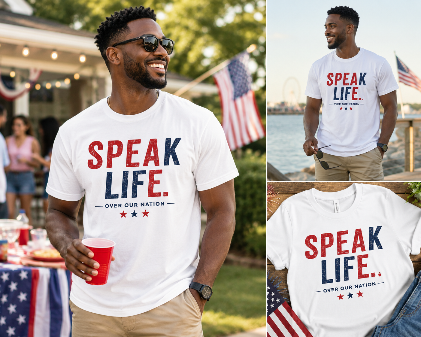 Speak Life Limited Freedom Edition Tee