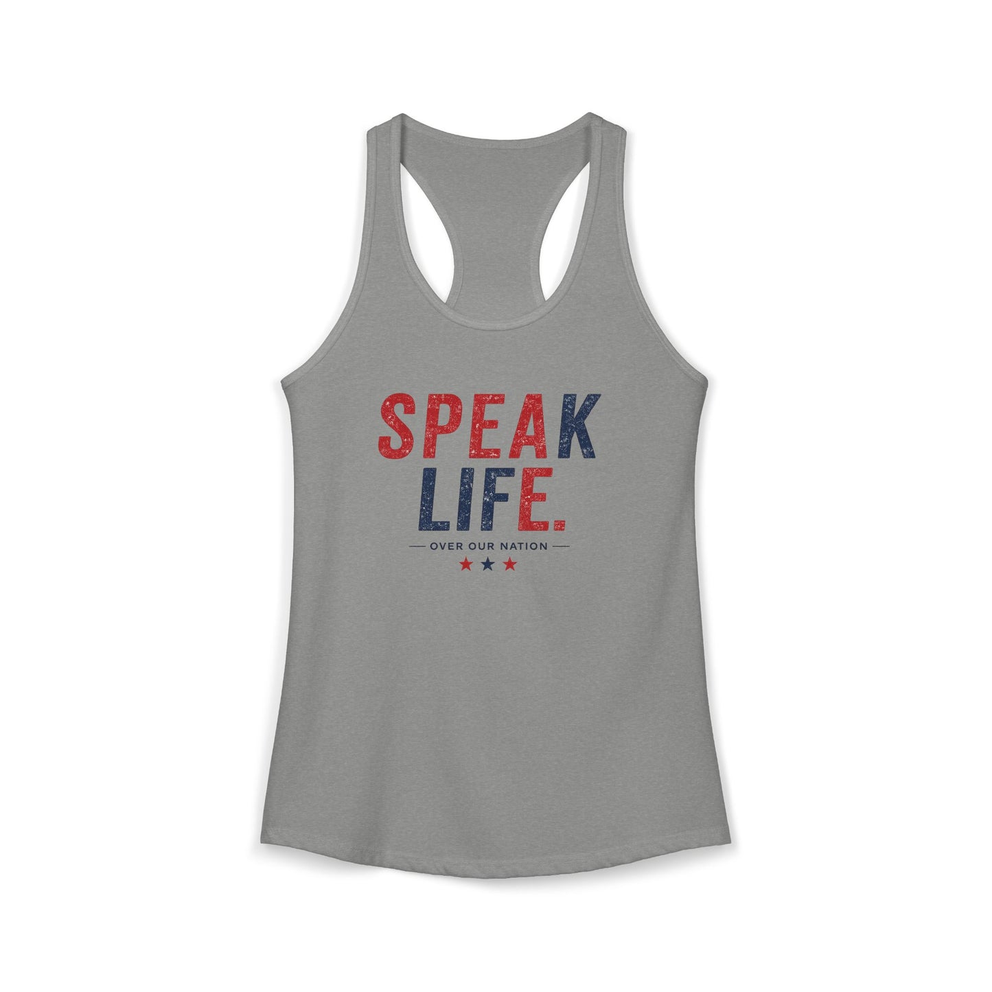 Speak Life  Limited Freedom Edition - Women's Racerback Tank