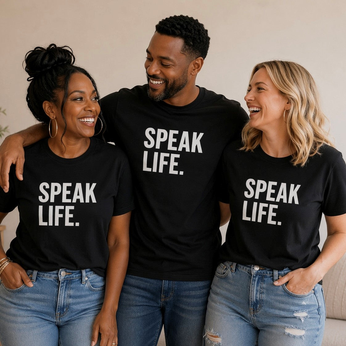 Speak Life Tee - Black